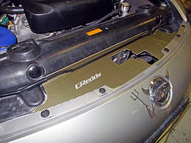 Greddy air diversion plate